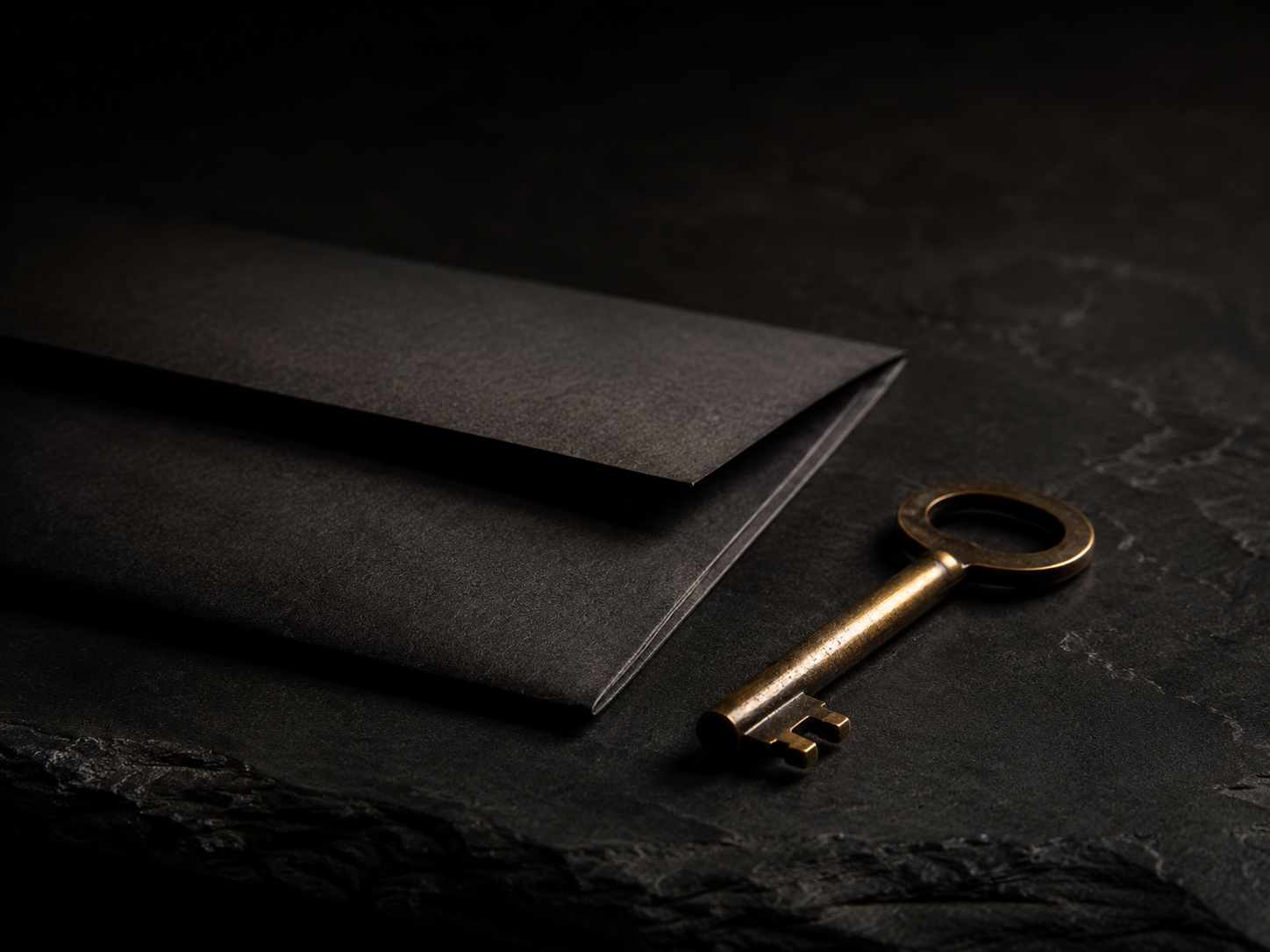 Confidential document and key